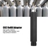 CO2 Cylinder Refill Adapter 8mm Male Quick Plug to Male