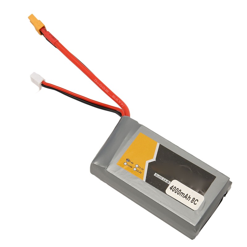 2S 7.4V 4000mAh 8C Lipo Battery 2S Lipo Battery for