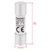 Heschen Cylindrical Ceramic Tube Fuse Link RT18-32 (RO15) 10 *