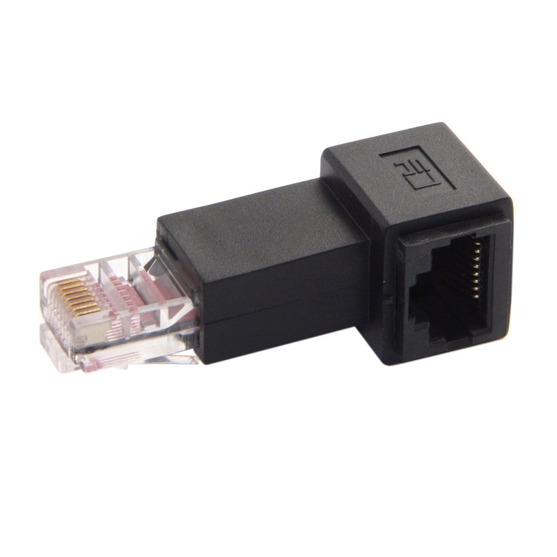 cablecc Left Angle 90 Degree 8P8C FTP STP UTP Cat