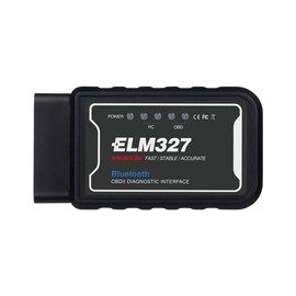 ELM327 OBD2 - Detector de fallos de coche V1.5 OBD OBDII lector de código de comprobación de luz del motor, herramienta de escaneo de diagnóstico para Android (versión Bluetooth)