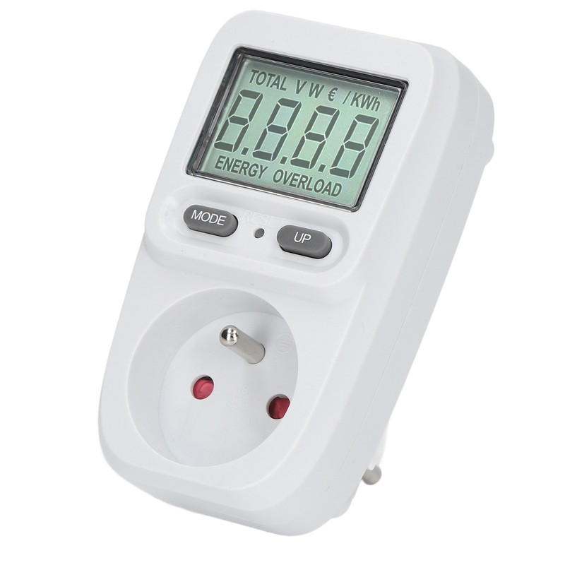 Smart Power Socket Electricity Usage Monitor Digital Display Watt Consumption