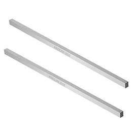 XMHF 2pcs Lathe HSS Square Cutting Tool Bits Bar Rectangular Lathe Fly Cutter Mill Blank 6x6x200mm