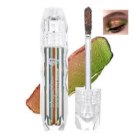 Easilydays Metallic Liquid Chameleon Holographic Eyeshadow, 3D Multi-Dimensional Eye Looks, Waterproof Long-lasting Quick-Drying Discoloured Glitter Multichrome Party Eyeshadows Makeup, 03#
