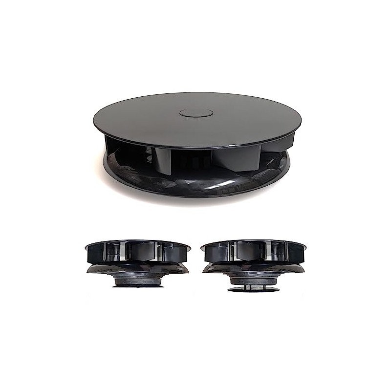 FLOWROTOR Low Profile Rotary Van Roof Vent Wind Driven Rotating