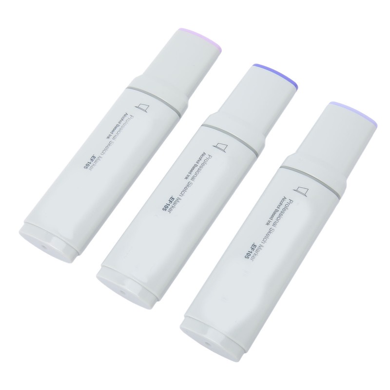 3pcs Jumbo Markers Professional DIY Large Wide Head Quick Drying