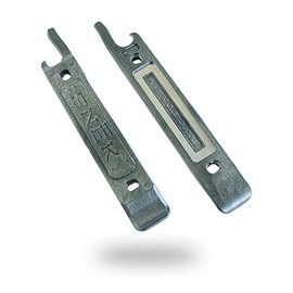 Snēk Cycling - Tire Repair Tool - Lifeboat Stainless Steel Tire Lever Set with Valve Core Remover and Bottle Opener - Pair (Military Green)