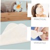 FOMIYES 6pcs Bamboo Fiber Exfoliating Washcloths for Facial Cleansing Reusable