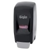 GOJO 800 Series Bag-in-Box Push-Style Lotion Soap Dispenser, Black, for