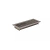 Altus Brown Steel Floor Register Vent Diffuser, Close Damper, Fits