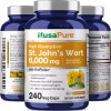 NusaPure St. John's Wort 6,000mg 240 Veggie Capsules (Non-GMO)