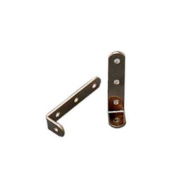 High Logic Mini Metal Fittings, L Shape, 0.5 x 1.7 inches (12 x 42 mm), BX-289