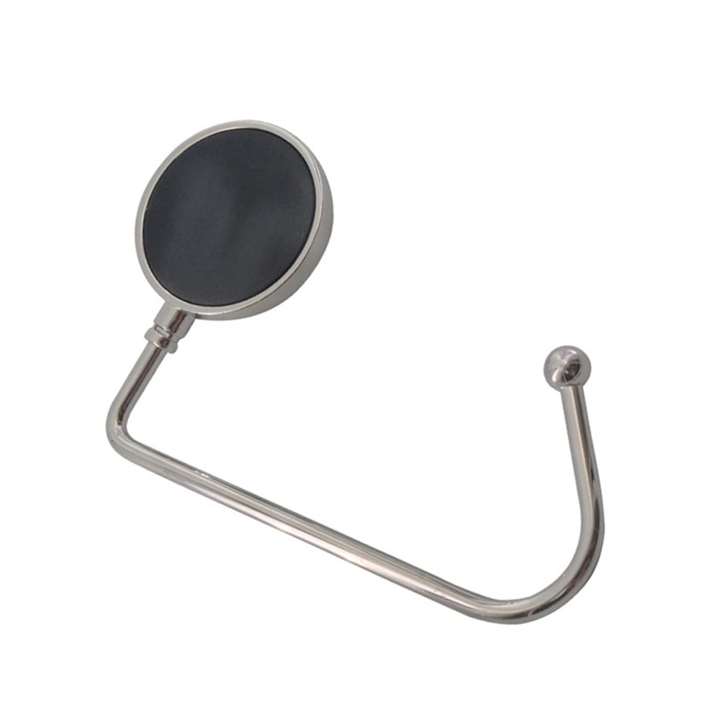 LABRIMP 2pcs Alloy Handbag Hooks Side Hangers for Purses Secures