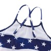 AIDEAONE Patriotic One Piece Bathing Suit Kids American Flag Swimsuits