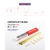 BaiNong 12 inch Valet Rod for Closet Pull Out Closet