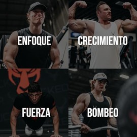 Bucked Up Woke AF Pre Entreno Pre Workout | Estimulantes + Beta Alanina + Citrulina + Cafeina Anhidra Microencapsulada| Entrenamiento, Energía, Desemp