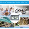 4-Pack Mini Digital Temperature Humidity Meters Gauge Indoor Thermometer Hygrometer