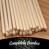 BambooMN - 5mm Sharp-Point Multipurpose Food Bamboo Skewers - 24"