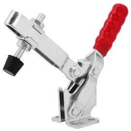 Toggle Clamp, Hand Tool Toggle Clamp GH-12130 100KG/220lbs Adjustable Antislip Red Horizontal Clamp Quick Release Tool for Machine Operation, Woodworking, Welding