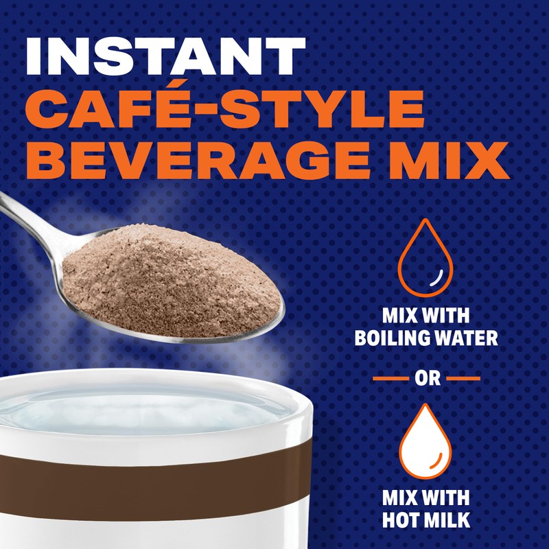 Maxwell House Instant Cafe-Style Beverage Mix, Decaf and Sugar Free,