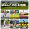 SkiBeaut Kids Youth Soccer Athletic Socks, Anti Skid Football Young