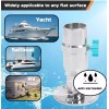 Beciety Adjustable 316 Stainless Starlink Pole Mount for Yacht Ship