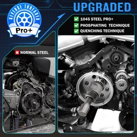 Valchoose Magneto Flywheel Puller (24mm&27mm) - Sturdy Effective, Stator Remover Small Engines Fits for GY6 50 125 150cc Kawasaki Yamaha Suzuki Honda KTM Scooter ATV Dirt Bike