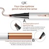 Pack of 2 Microblading Eyebrow Pencils, 2025 Upgraded 3D Waterproof