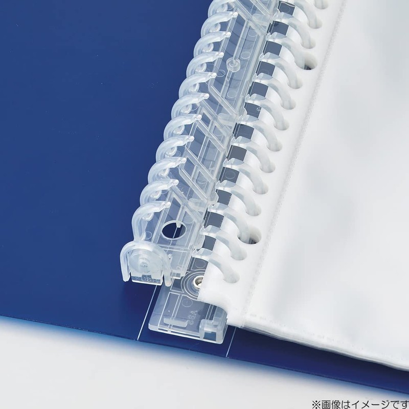 LIHIT LAB SOERU N8501-14 File Clear Book, A4 Replacement Type,