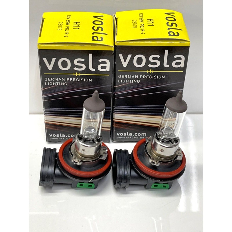 Vosla 10x- Vosla H11 Bulb Lamps Made In Germany PGJ19-2