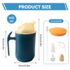 UCFBWO Adult Sippy Cup for Elderly, Stainless Steel Beaker with