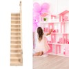 Doll House Stairs Staircase Glossy Rounded Corners Birch Material DIY