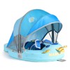 Mambobaby Float with Canopy Size Improved Non Inflatable Infant Baby