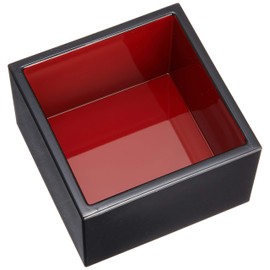 中谷兄弟商会 山中漆器 一合升 黒 寿 33-4704