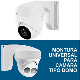 ZINKER Soporte Universal para Cámara Domo, Plástico Duradero, Compatible con Cámaras CCTV Y Videovigilancia Domo