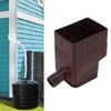 Rainwater Collection System Professional UV Resistant Downspout Diverter Kit for