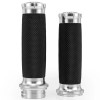 EWAY Chrome 1" Motorcycle Handlebar Hand Grips For Harley Road