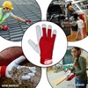 SAFTA Gardening Gloves for Men & Women, Leather palm with