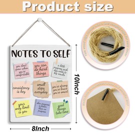 Motivational Therapist Office Wall Decor Mental Health Classroom Wall Art Decor School Counselor Office Must Haves Calm Down Corner Wooden Door Hanger Sign