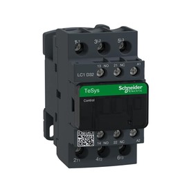 Schneider Electric - LC1D32B7 LC1D32B7 Power Contactor LC1D 3p, +1S+1Ö, 15 kW, 32 A, 400 V AC3, Coil 24 V AC