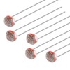 Comforty 20pcs 5mm Ohm Photoresistor LDR Resistor 5528 GL5528 Light