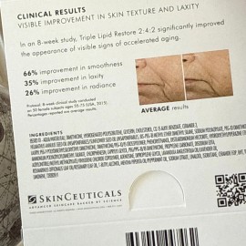 SkinCeuticals Triple Lipid Restore 2:4:2 Sample Size 4 x 4ml / 0.13oz Tube