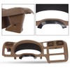 DOTCOM Dash Trim Bezel Cover Single Din Beige Compatible with