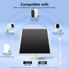 8W Solar Panel for Outdoor Security Camera, 5V Micro USB
