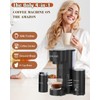4 IN 1 Single Serve Coffee Maker with Milk Frother