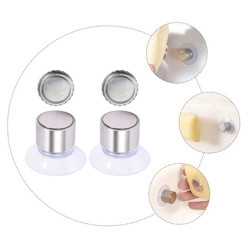 Zerodeko 6 Sets Magnetic Soap Holder Soap Magnet Soap Gripper