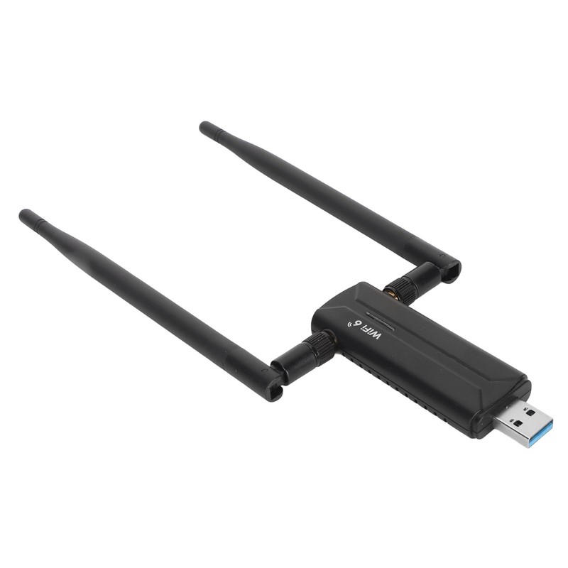 USB 3.0 WiFi6E AX5400M WiFi Adapter 802.11AX Triple Band 6GHz