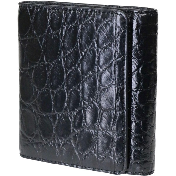 Berkut Crocodile Compact Wallet with Coin Purse for Men and