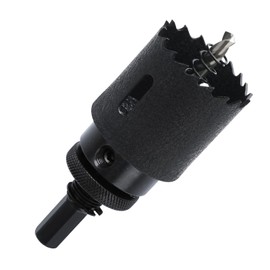 HSAWBIT HSS Bi-Metal 40mm Hole Saw, M42 Fast Cut Extra Cobalt Hole Cutter 45mm Cutting Depth, For Stainless Mild Sheet Wood Plastic Various Materials