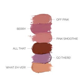 OFIR Lip Rouge Satin Hydrating Lipstick | Full Coverage Cream Lipstick for Long Wear Comfort | Lightweight Lip Satin Finish with Shea Butter | All That - Dark Brown 0.12 oz